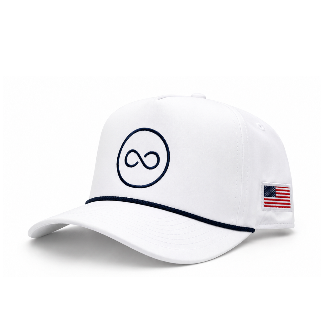 White USA Wrightson Rope Hat