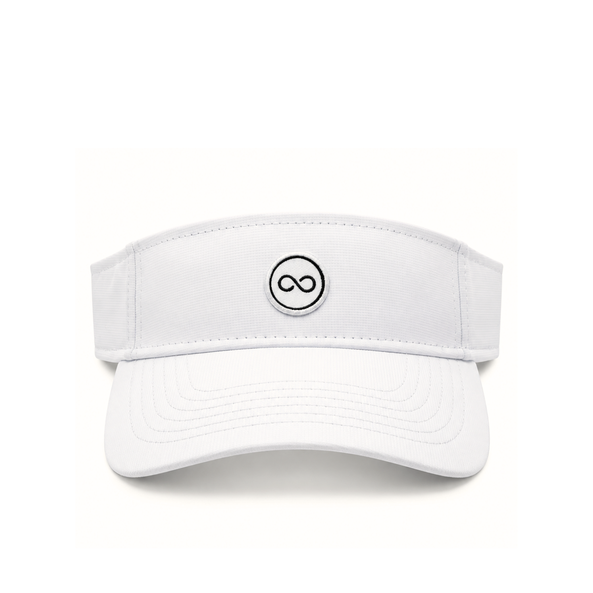White Micropatch Visor
