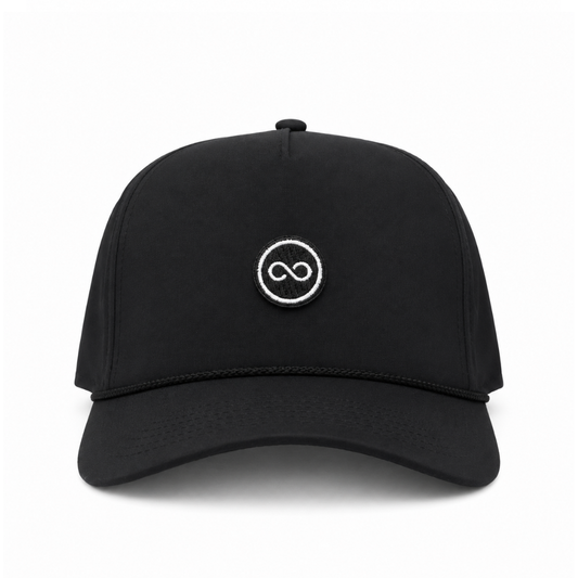 Black Micropatch Wrightson Rope Hat