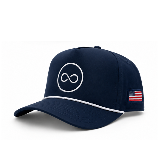 Navy USA Wrightson Rope Hat