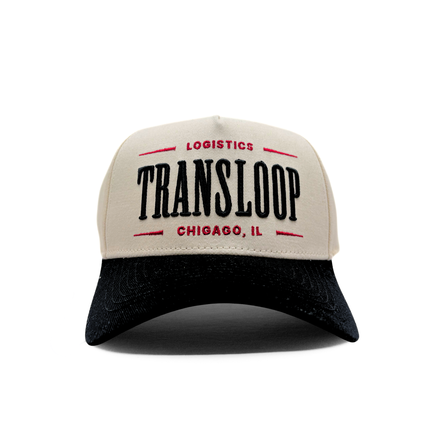 Red & Black Block TransLoop Hat