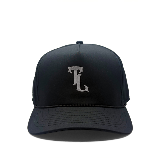 Black and Silver TransLoop TL Wrightson Rope Hat